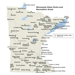MN State Park Map